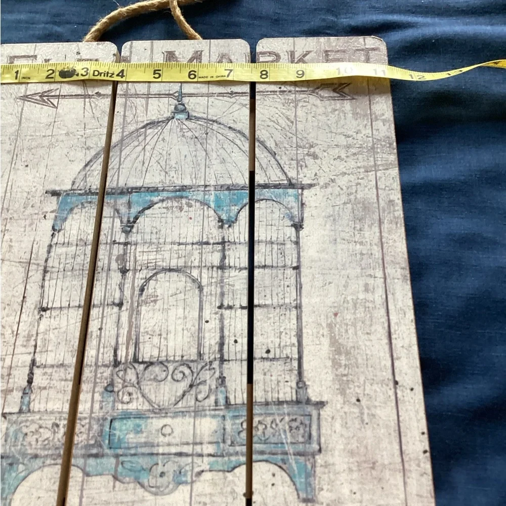 Shabby chic Flea Market bird cage 11 wall‎ art - Picture 4 of 7